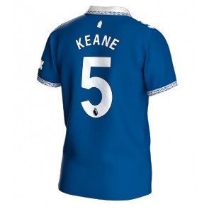 Everton Michael Keane #5 Domaci Dres 2023-24 Kratak Rukavima